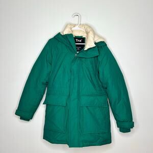 Aritzia TNA Pursuit Parka Jacket Green